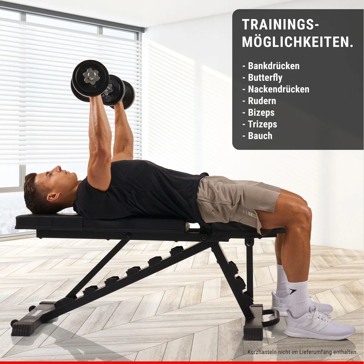 Hammer Force 6.0 Trainingsbank, 7-fach verstellbar, hohe Belastbarkeit 4