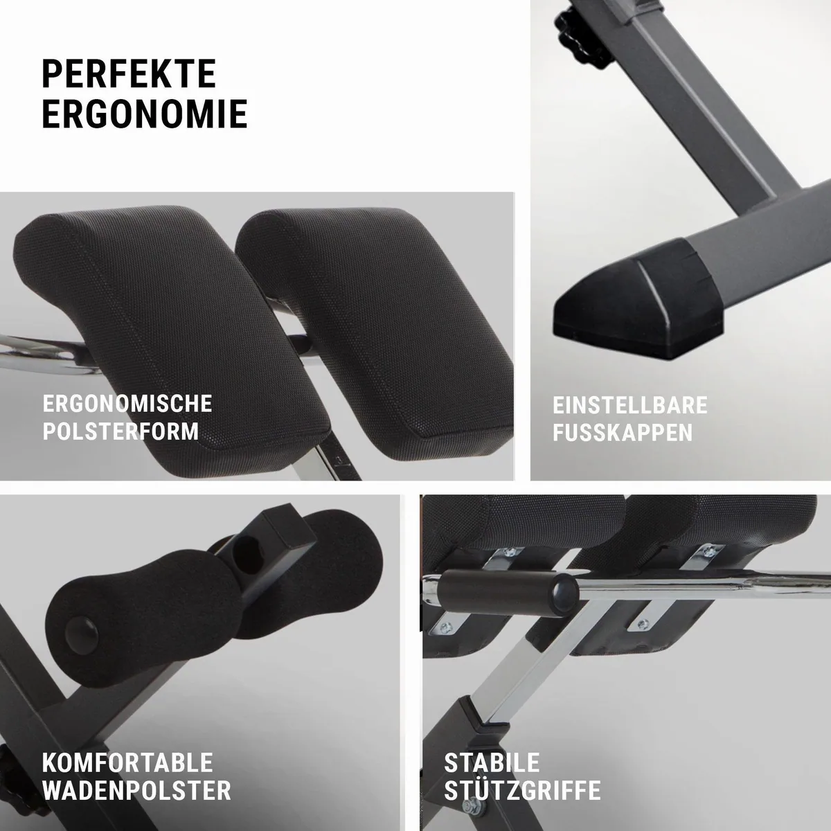 Hammer Tricon Rückentrainer, ergonomisch, stabil, vielseitig 4