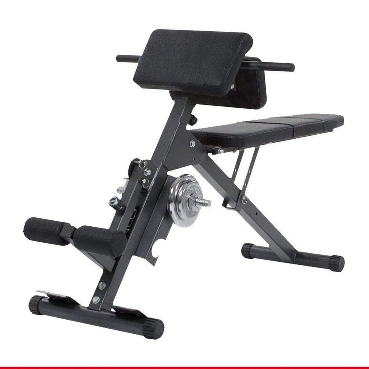 Hammer Bauchtrainer AB & Back Trainer, effektives Ganzkörpertraining, einfache Handhabung