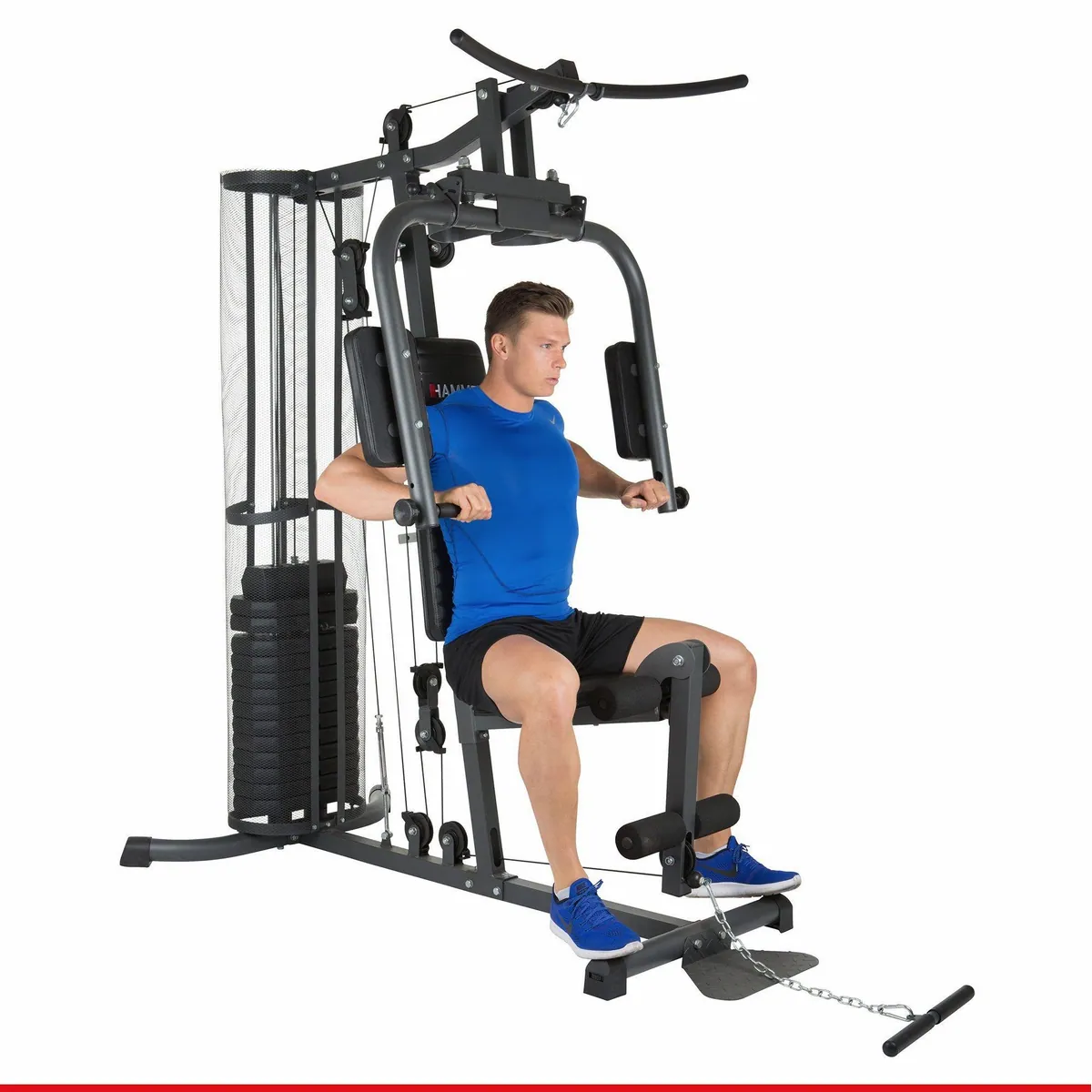 Hammer Ultra Trainingsstation, vielseitig, platzsparend, robust