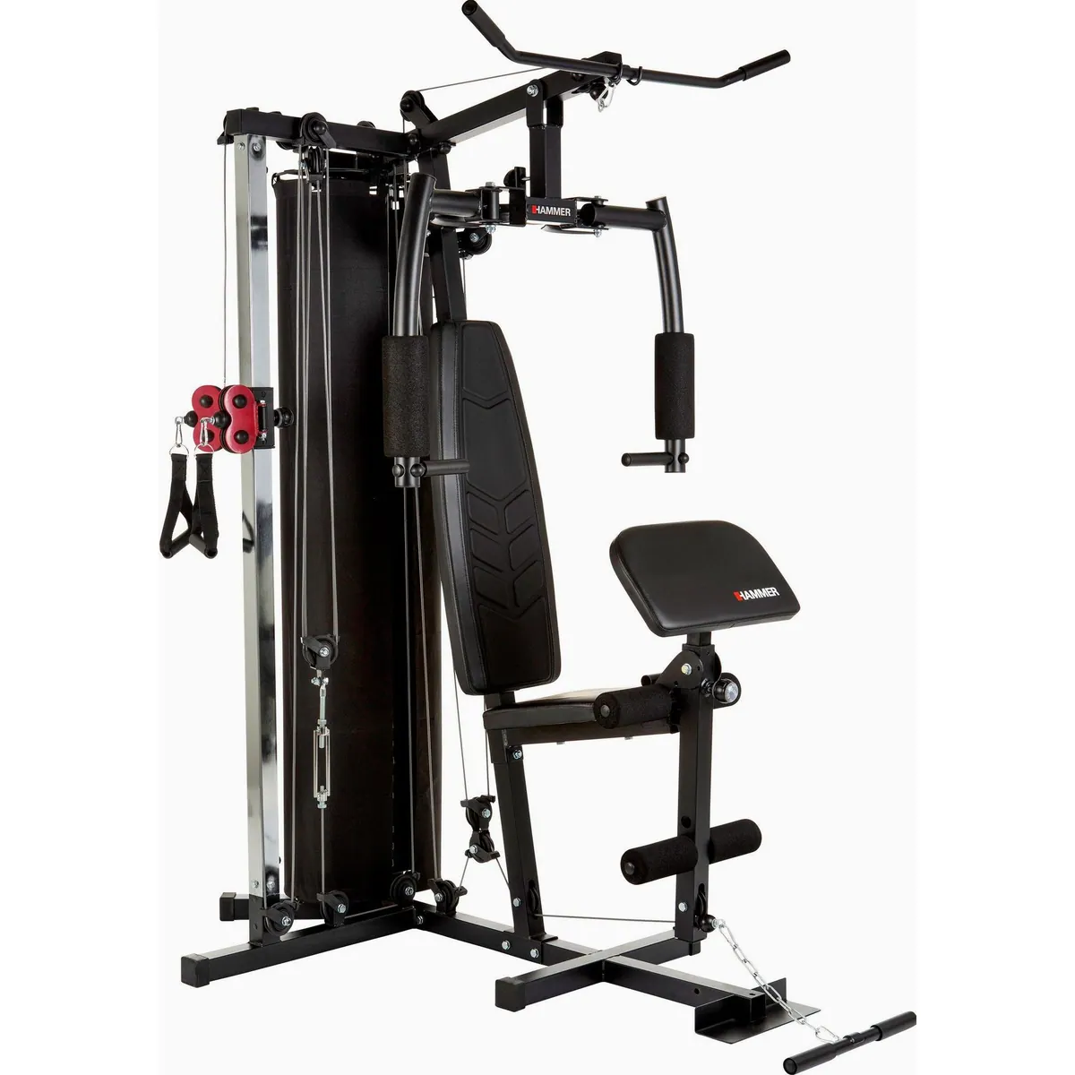 Hammer Ferrum TX2 Kraftstation, vielseitig, platzsparend, max. 120 kg Benutzergewicht