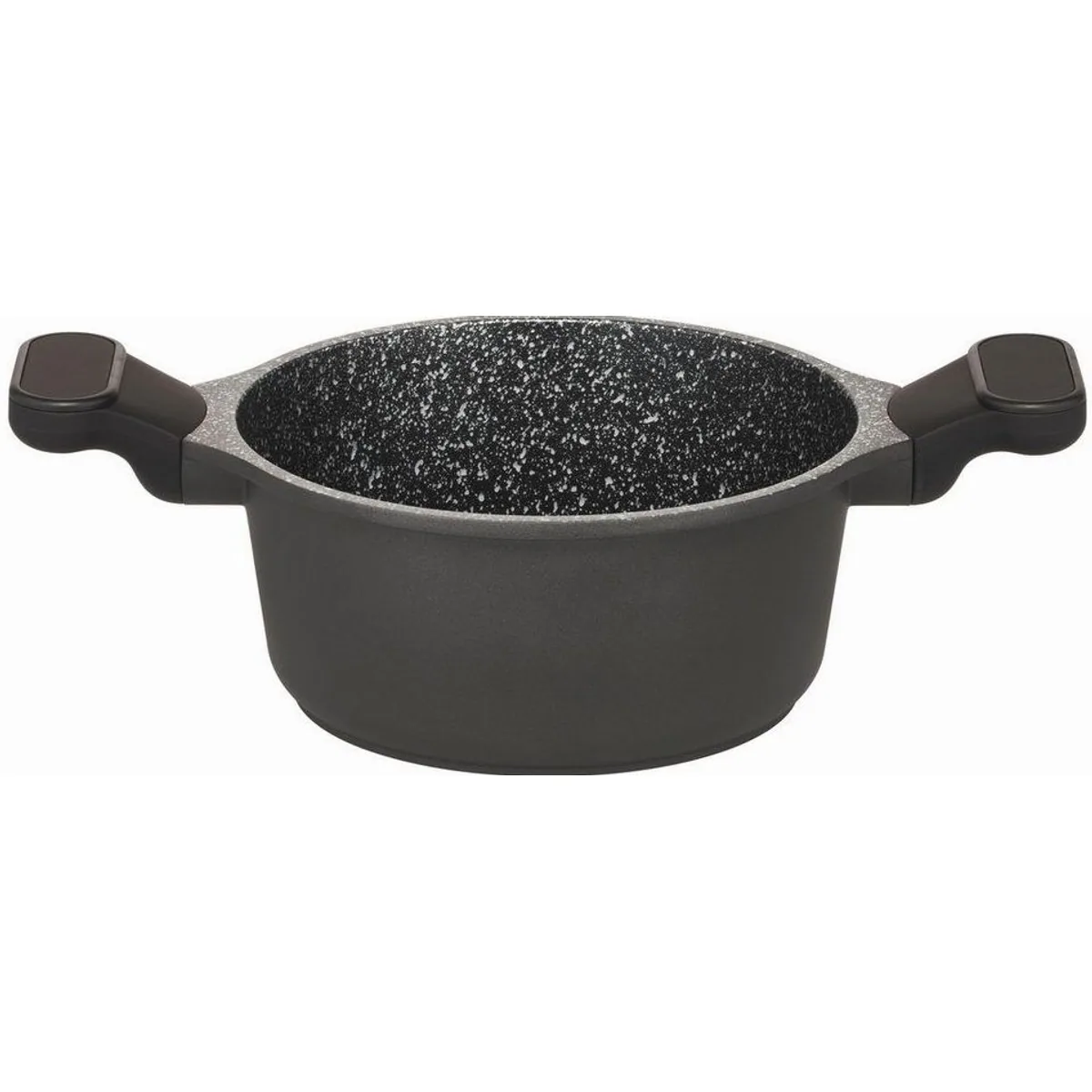 Hanseatic Kochtopf-Set Black Edition, langlebige VITAFLON GRANIT Antihaft-Versiegelung, 10-tlg. 3