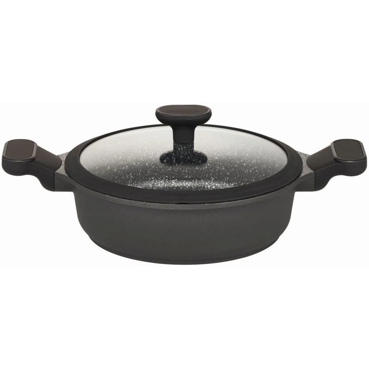 Hanseatic Kochtopf-Set Black Edition, langlebige VITAFLON GRANIT Antihaft-Versiegelung, 10-tlg. 5