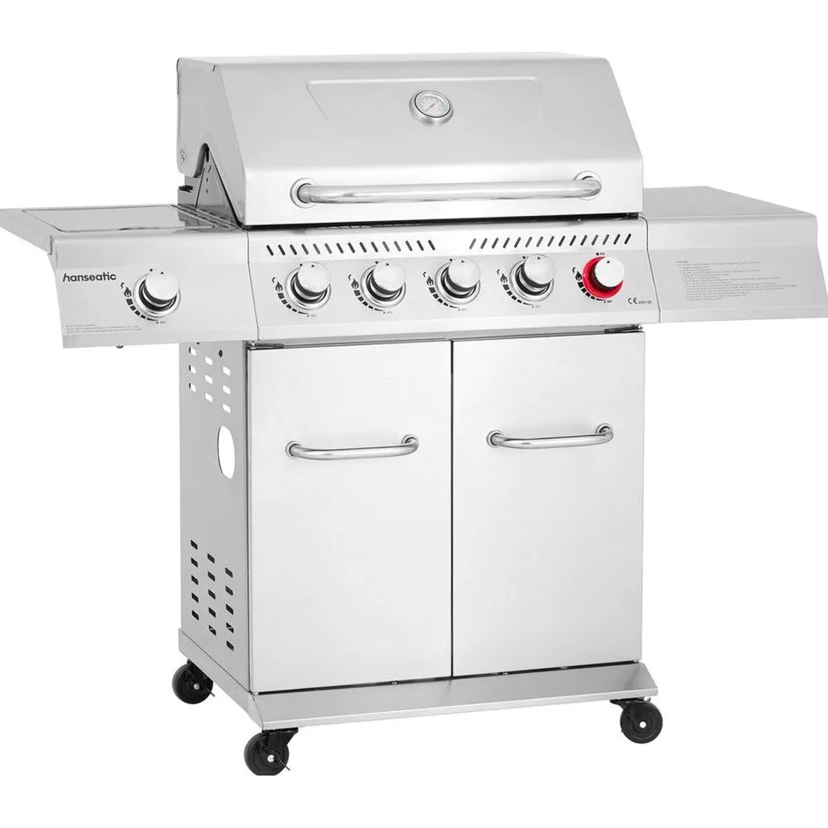 Hanseatic Gasgrill Richland, 5 Brenner, 21,5 kW Gesamtleistung, inkl. 3 Jahre Garantie 2