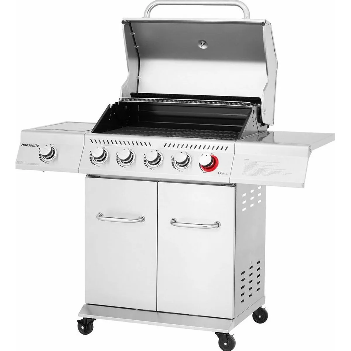 Hanseatic Gasgrill Richland, 5 Brenner, 21,5 kW Gesamtleistung, inkl. 3 Jahre Garantie 5