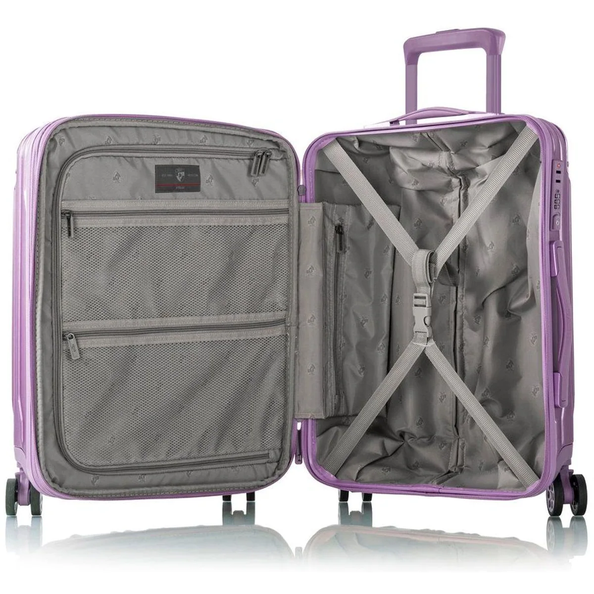 Heys Xtrak Hartschalen-Trolley, stilvoll und funktional, mit TSA Schloss 5