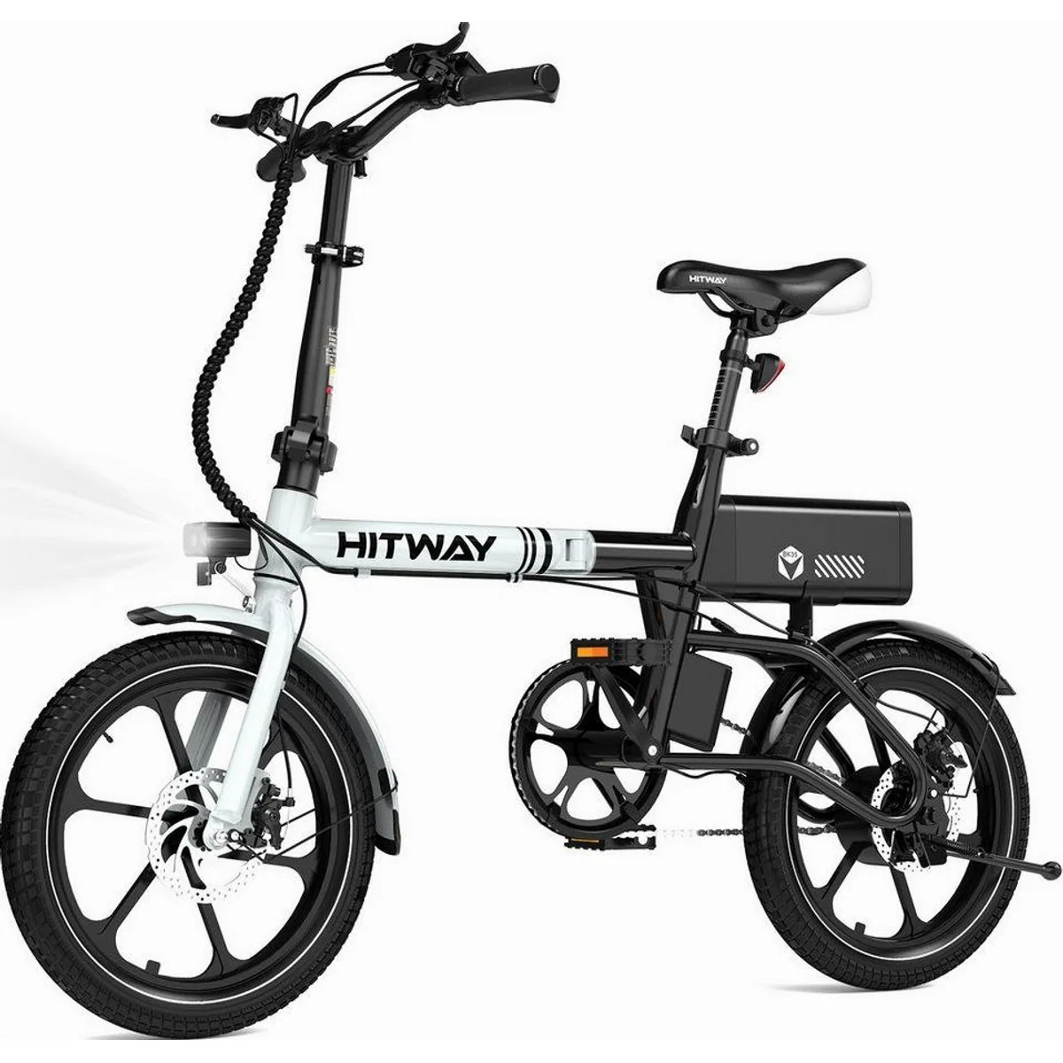 HITWAY BK35S E-Bike Faltrad, 16 Zoll, faltbar, 70 km Reichweite