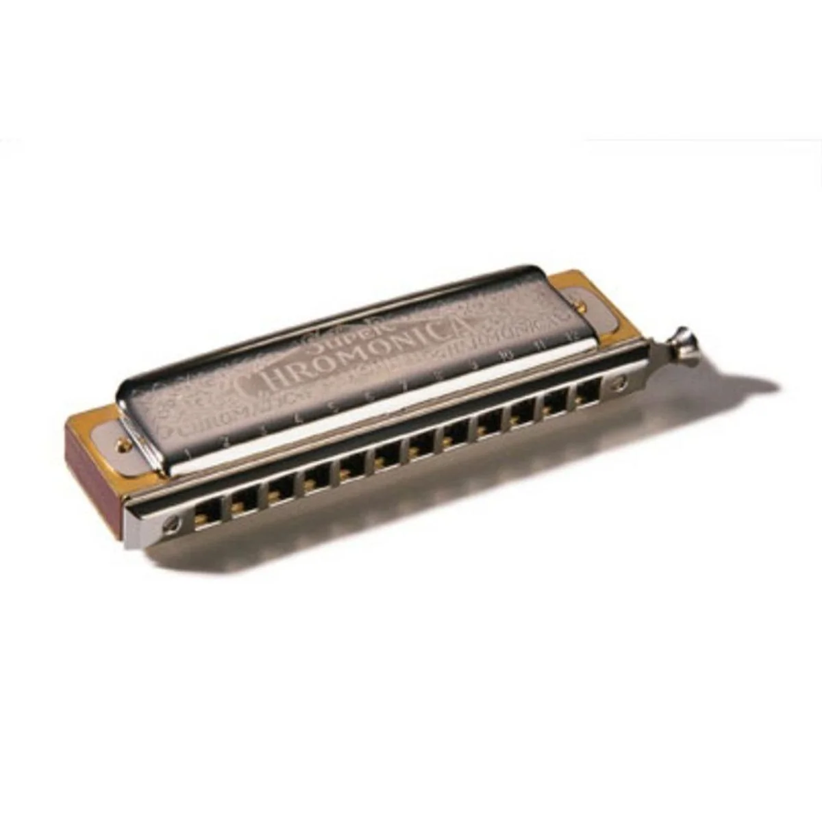 Hohner Chromonica II 270 G 48, 12 Kanäle, 3 Oktaven, Holz-Kanzellenkörper