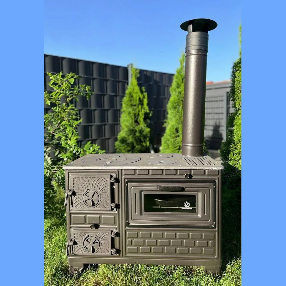 Homeparadise Gartenofen, vielseitig einsetzbar, 9 kW Leistung