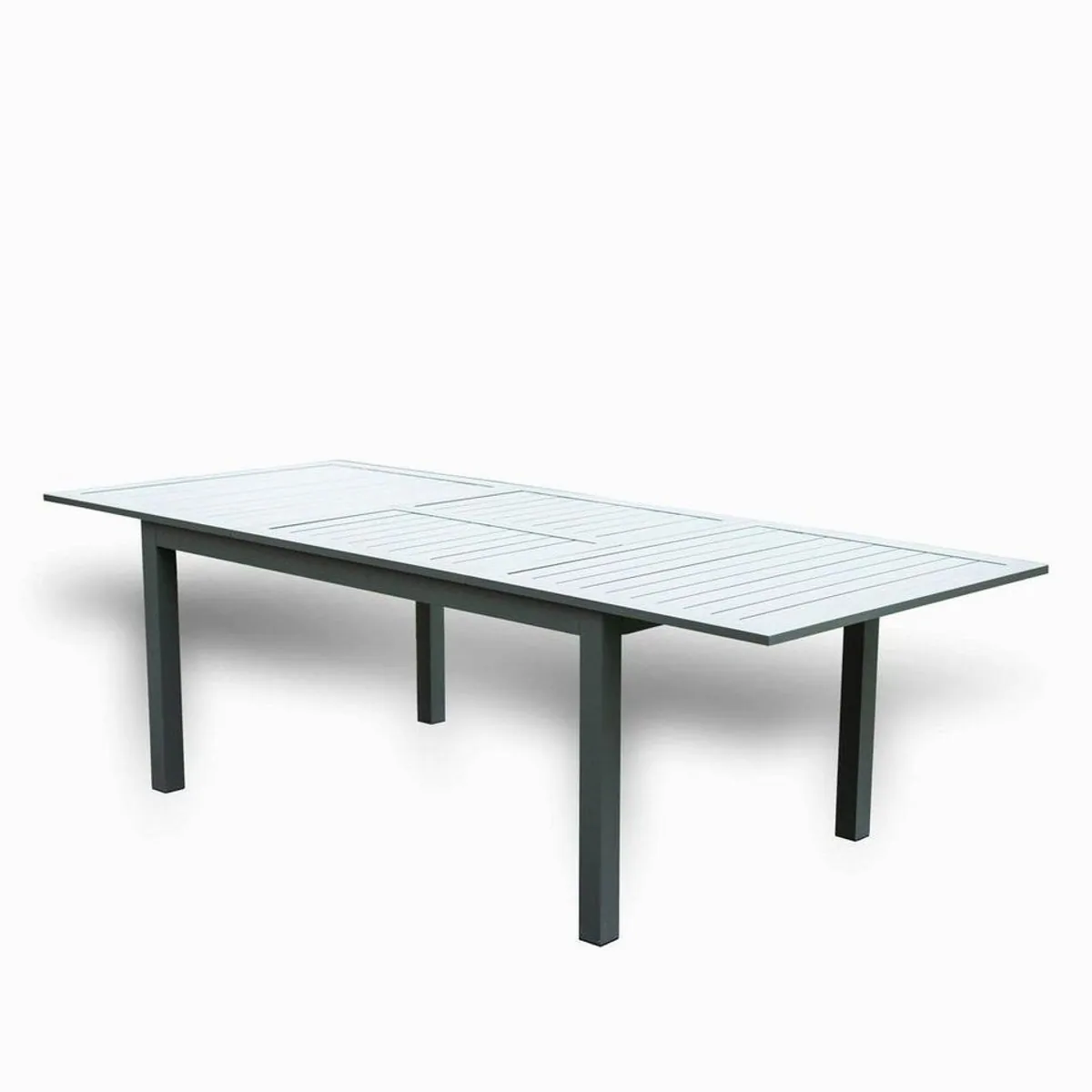 HOME DELUXE CASA MADERA Sitzgruppe, ausziehbar 160-240 cm, robustes Aluminium