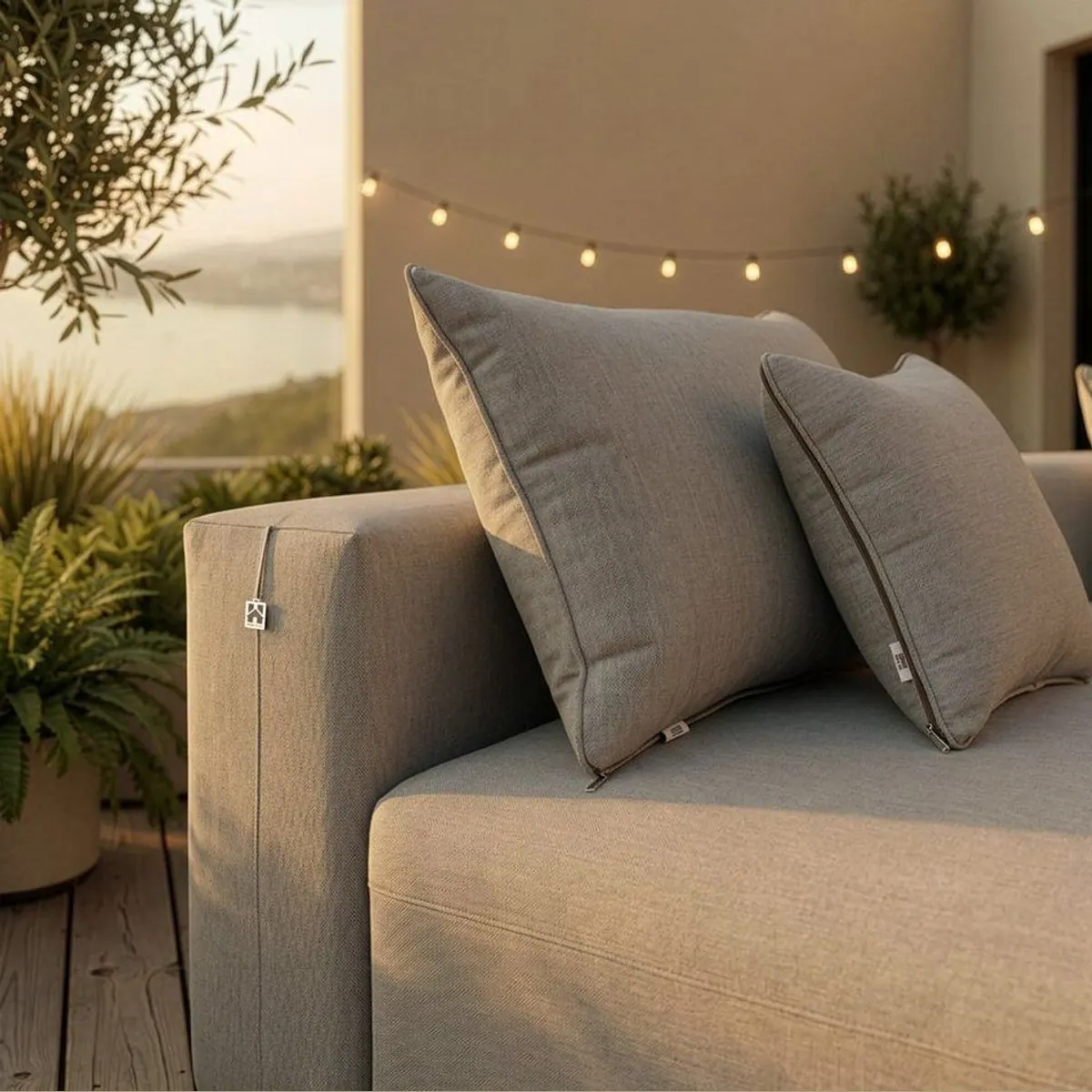 HOME DELUXE ALAZIA Gartensofa, modular & wetterfest, komfortabel und flexibel 4