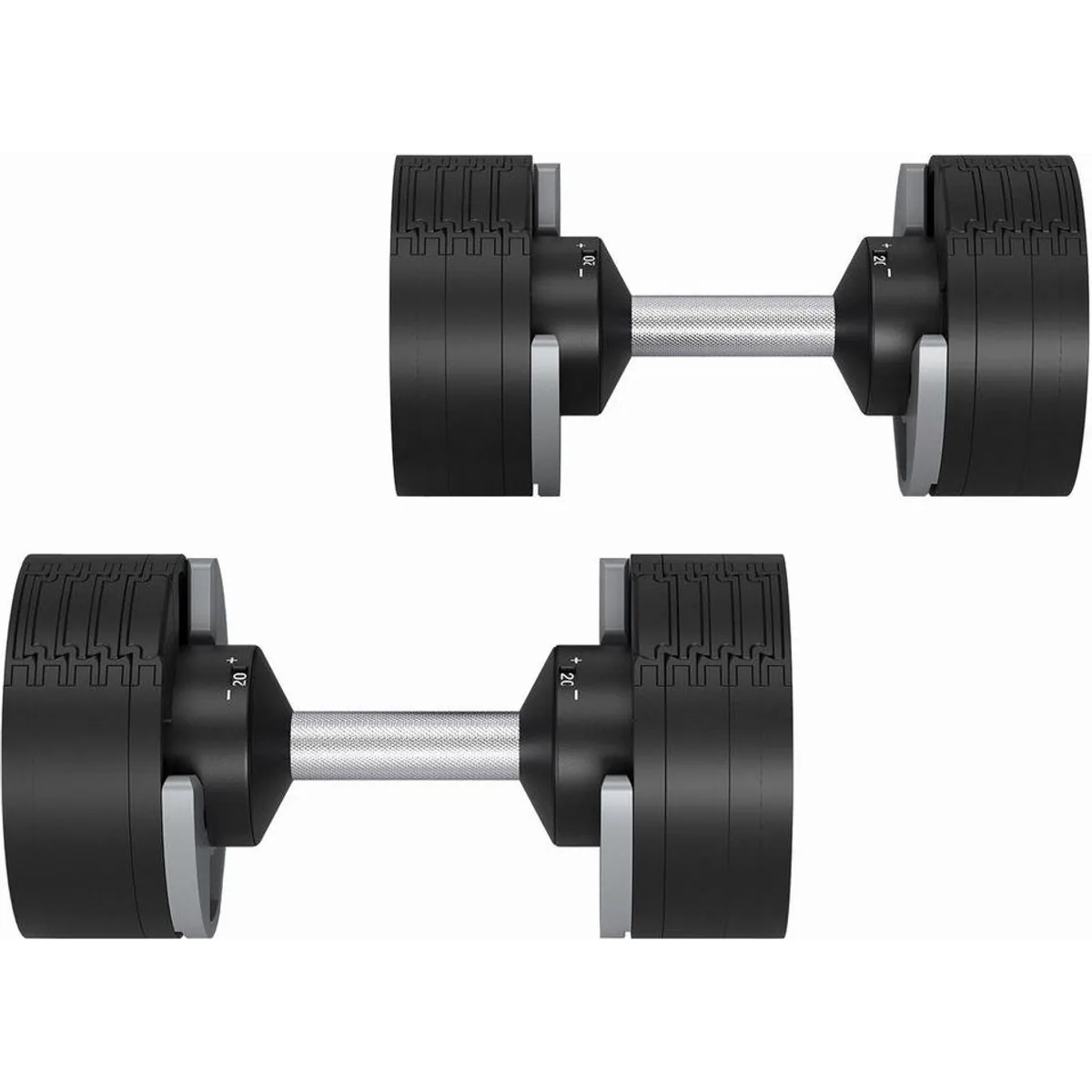 Horizon Fitness verstellbare Hanteln, Platzsparend & vielseitig — 2 bis 20 kg, einfache Gewichtseinstellung