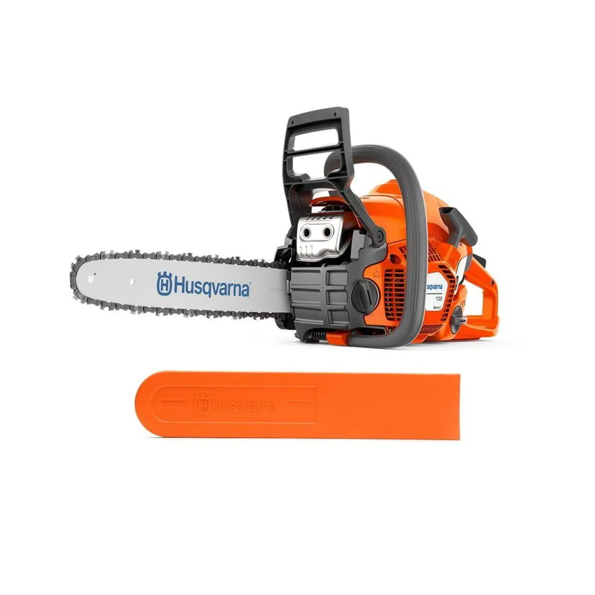 Husqvarna 135 Mark II Benzin-Kettensäge, 35 cm Schwert, X-Torq Motor, LowVib Technologie