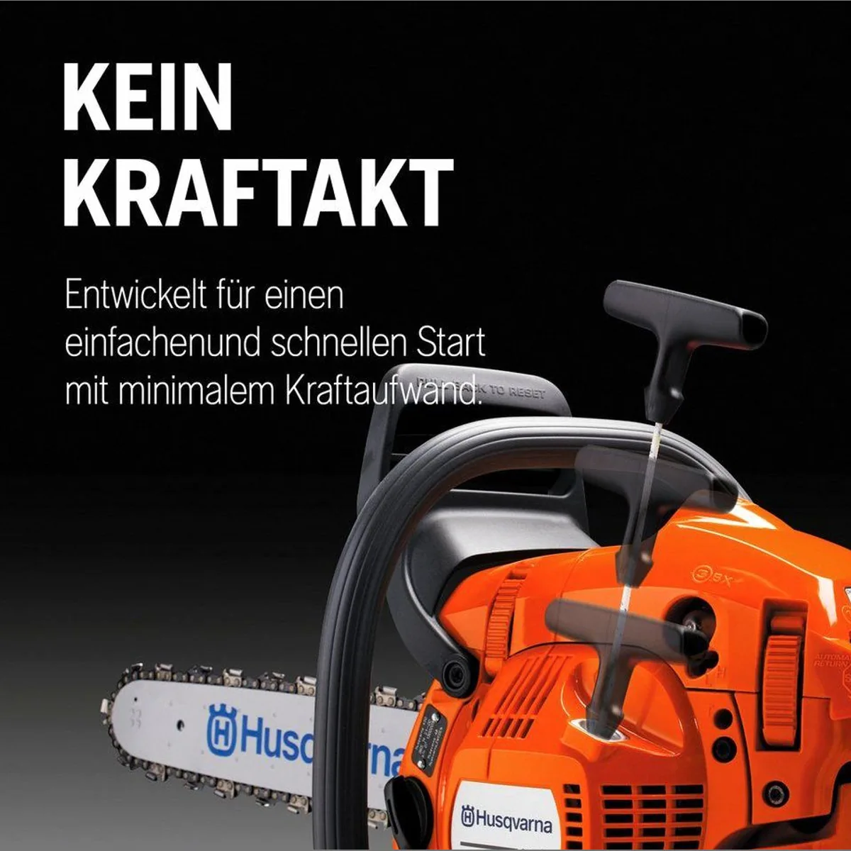 Husqvarna 135 Mark II Benzin-Kettensäge, 35 cm Schwert, X-Torq Motor, LowVib Technologie 4