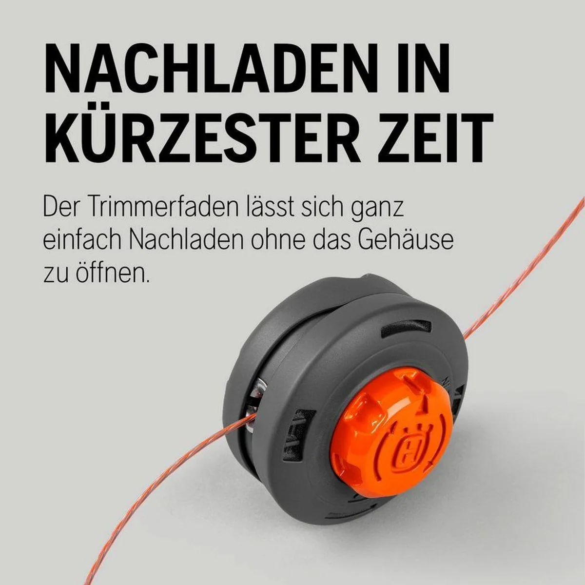 Husqvarna 122R Benzin-Motorsense, 43 cm Schnittbreite, geräuscharmer Motor 4