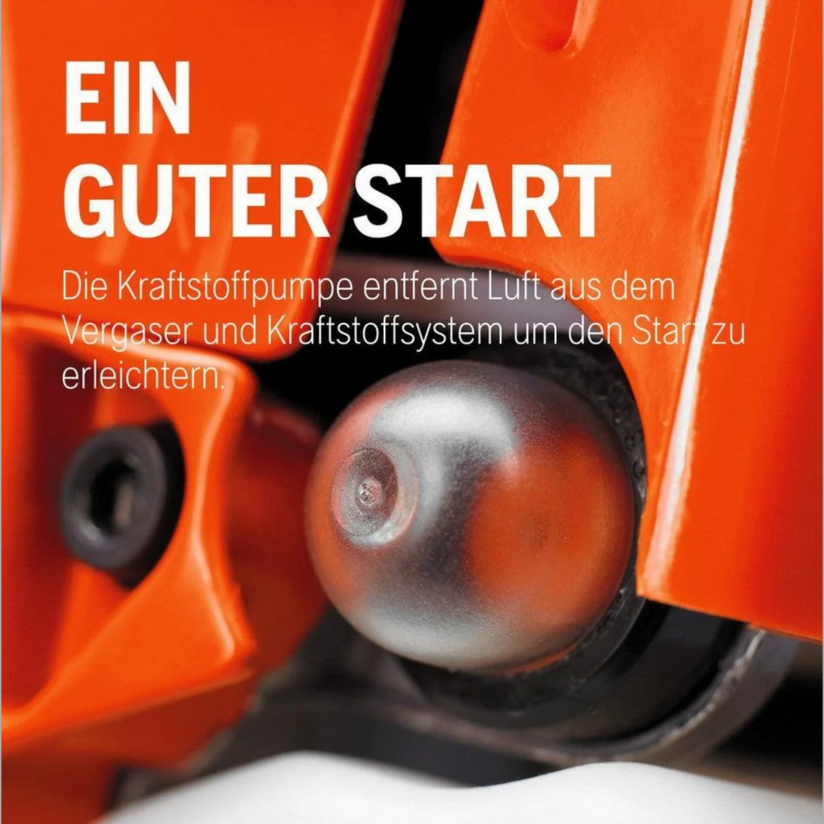 Husqvarna 122R Benzin-Motorsense, 43 cm Schnittbreite, geräuscharmer Motor 5