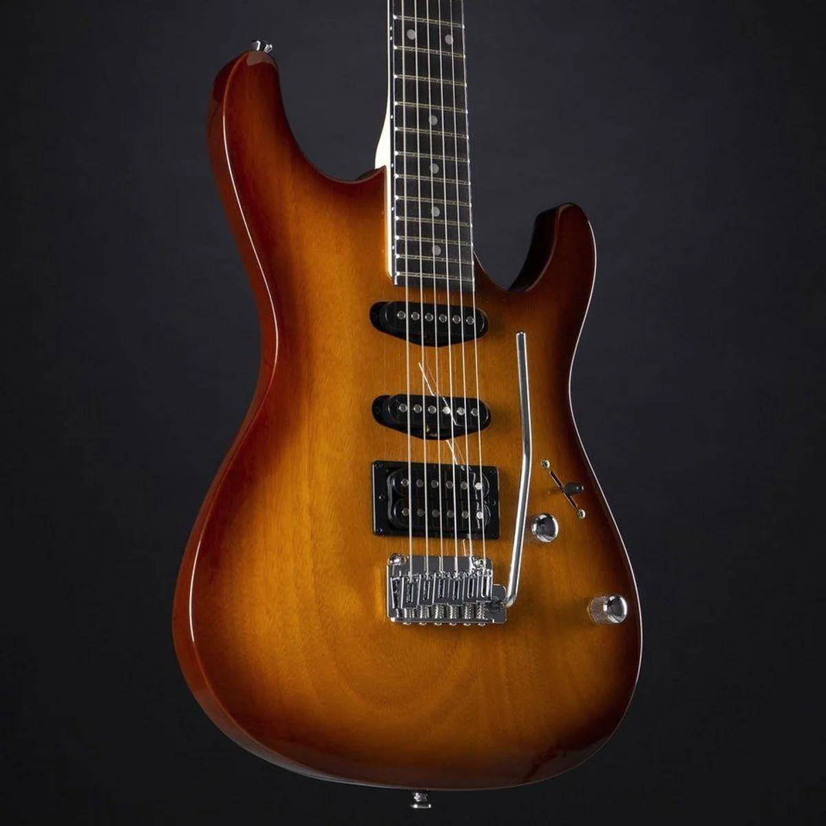 Ibanez Gio GSA60-BS E-Gitarre, Okoume Korpus, HSS-Tonabnehmer 5