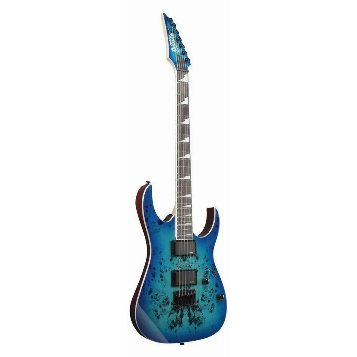 Ibanez GRGR221PA-AQB E-Gitarre, Okoume Korpus, 2 x IBZ-6 Humbucker 4
