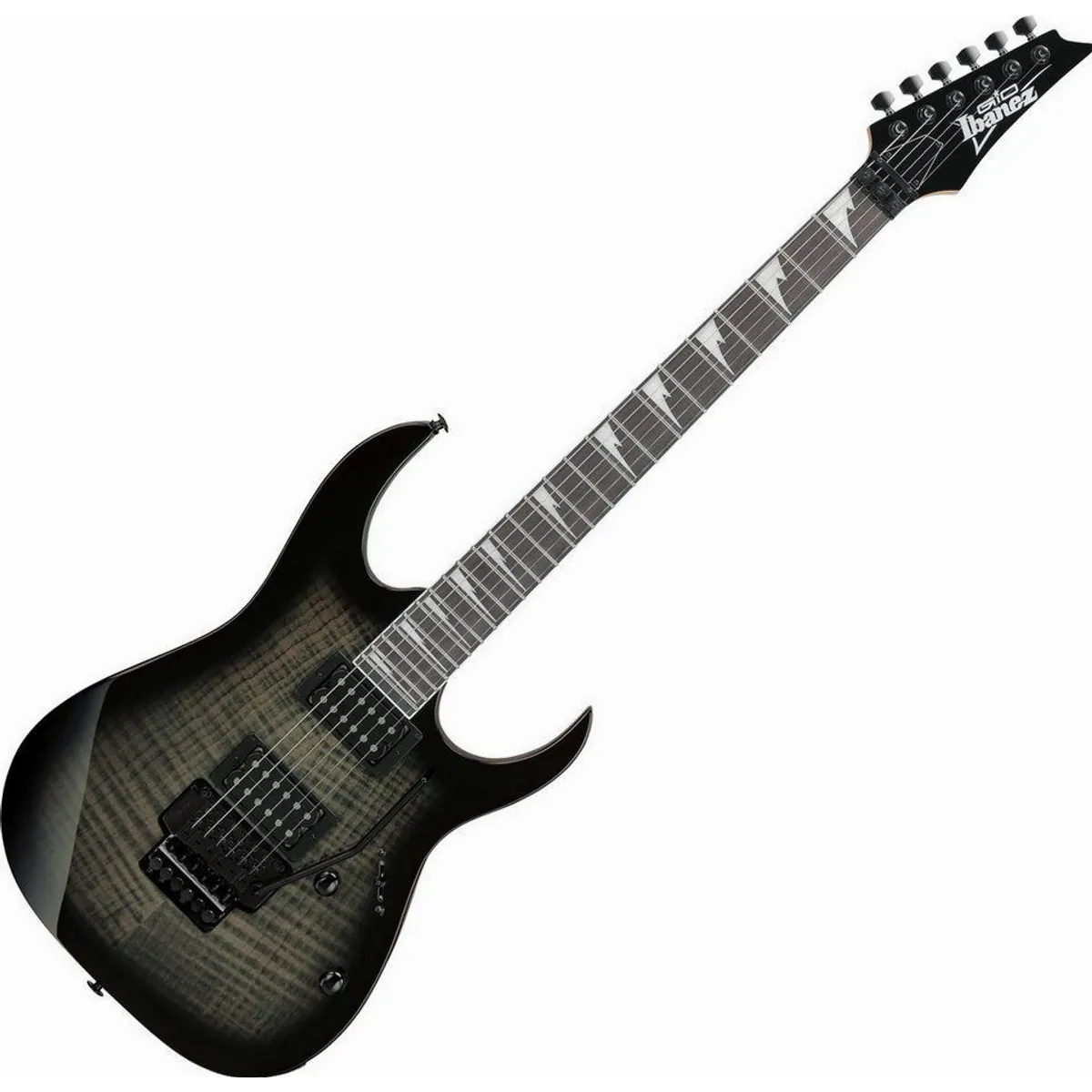 Ibanez GIO GRG320FA-TKS E-Gitarre, kraftvolle Humbucker, Double Locking Tremolo