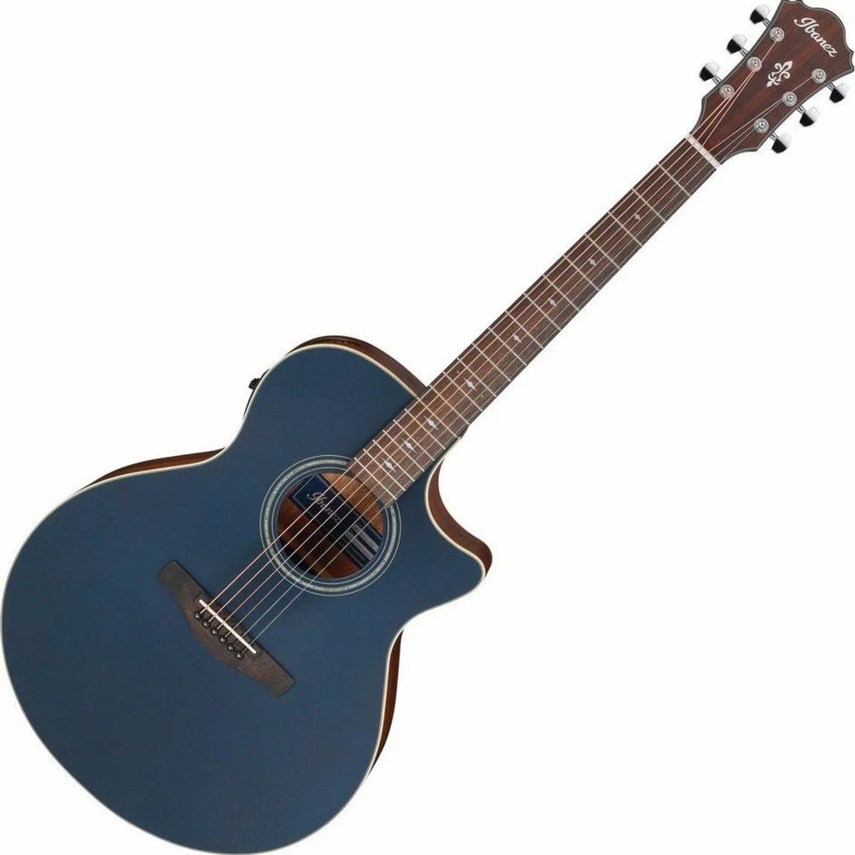 Ibanez AE100-DBF Akustikgitarre, massiver Klang, komfortables Spielgefühl, integrierter Tonabnehmer