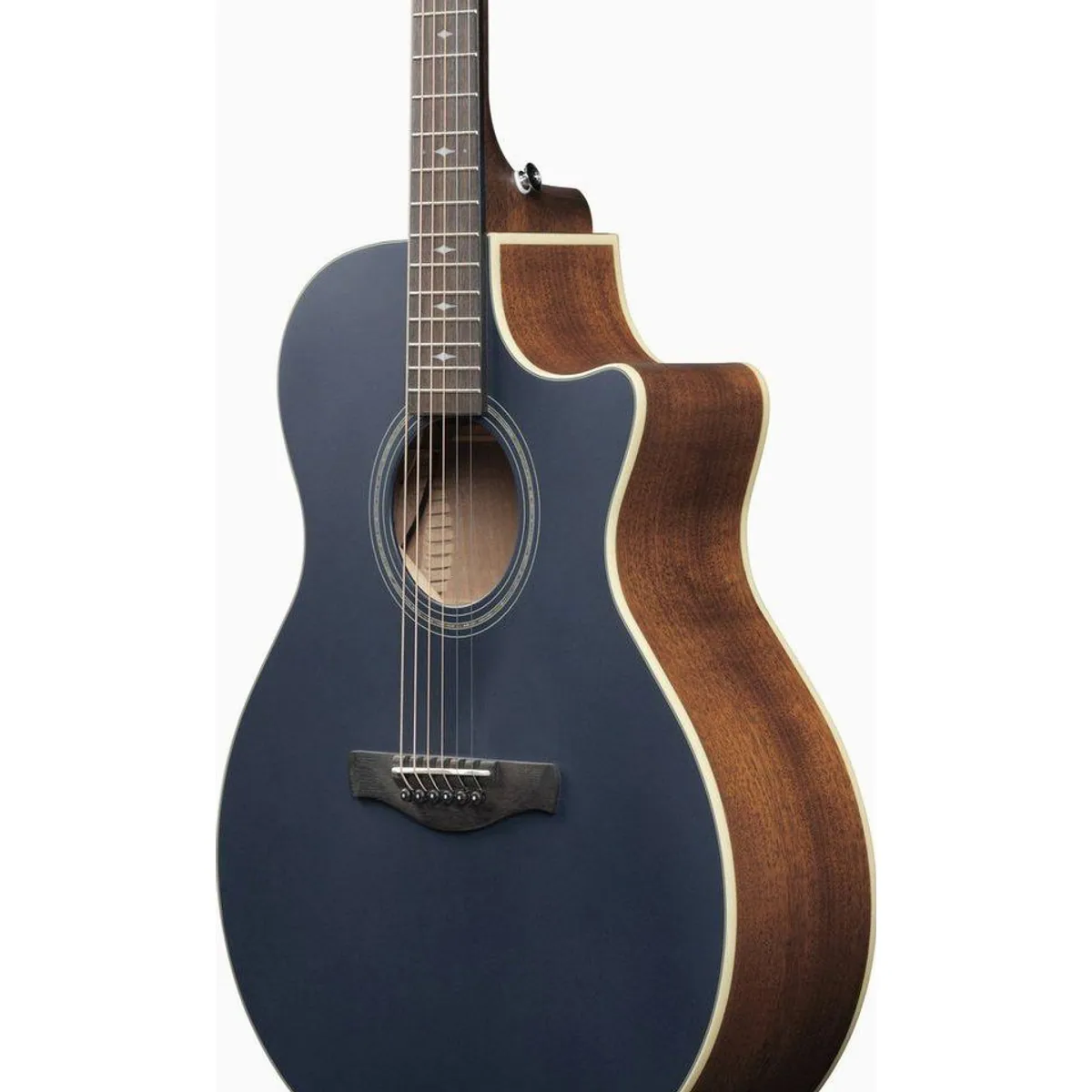 Ibanez AE100-DBF Akustikgitarre, massiver Klang, komfortables Spielgefühl, integrierter Tonabnehmer 4