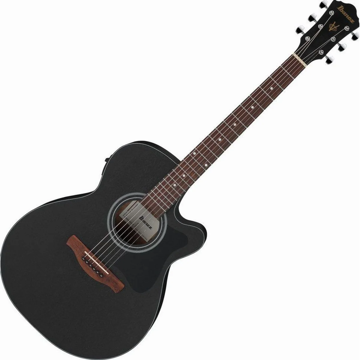 Ibanez VC44CE-WK Westerngitarre, grandioser Klang, handliches Format, integrierter Tonabnehmer