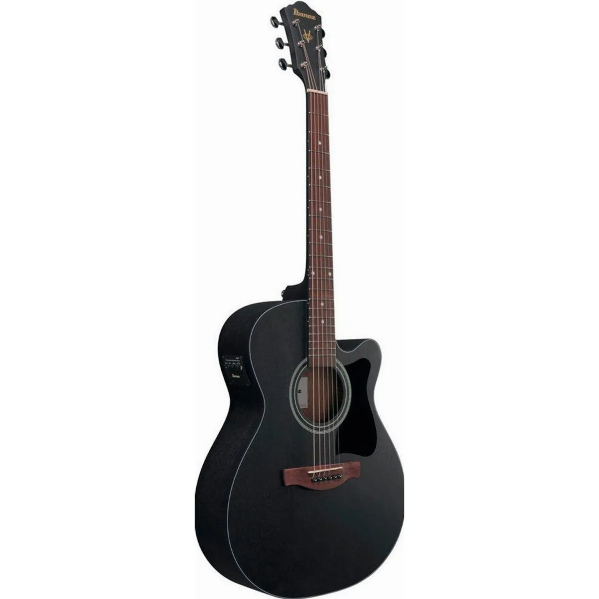 Ibanez VC44CE-WK Westerngitarre, grandioser Klang, handliches Format, integrierter Tonabnehmer 2
