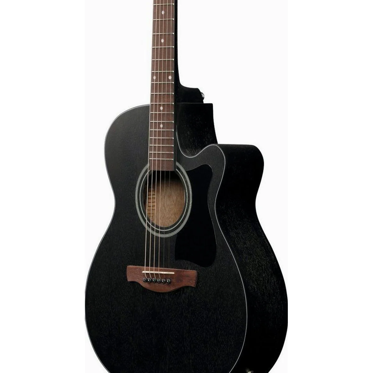 Ibanez VC44CE-WK Westerngitarre, grandioser Klang, handliches Format, integrierter Tonabnehmer 4