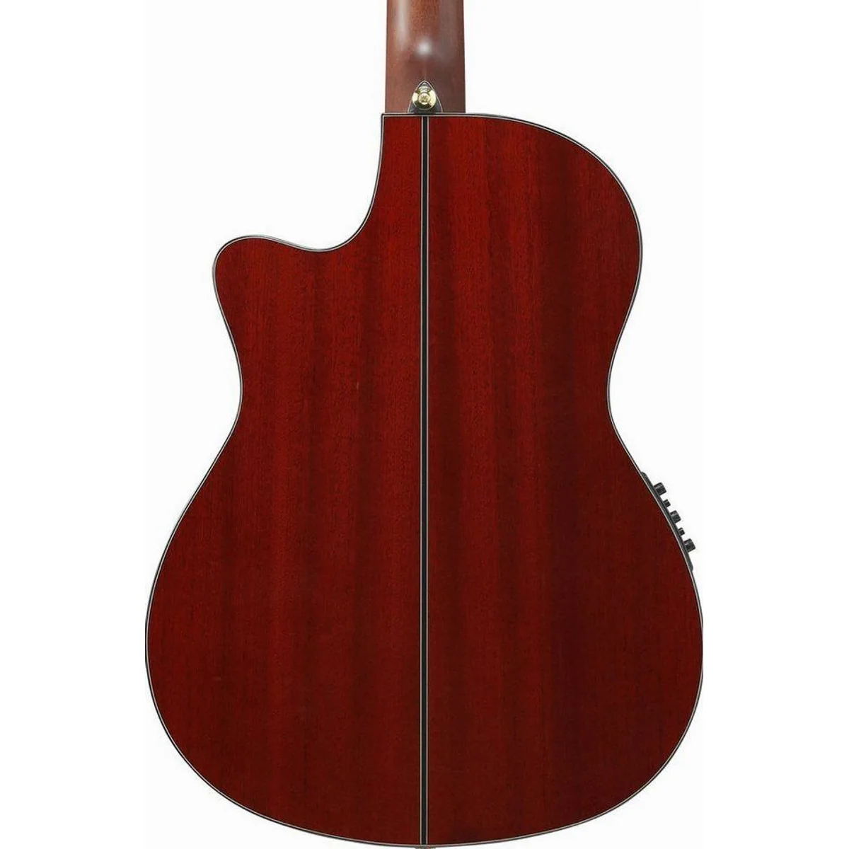 Ibanez GA35TCE-SRR Thinline-Konzertgitarre, schlanker Korpus, Piezo-Tonabnehmer 4