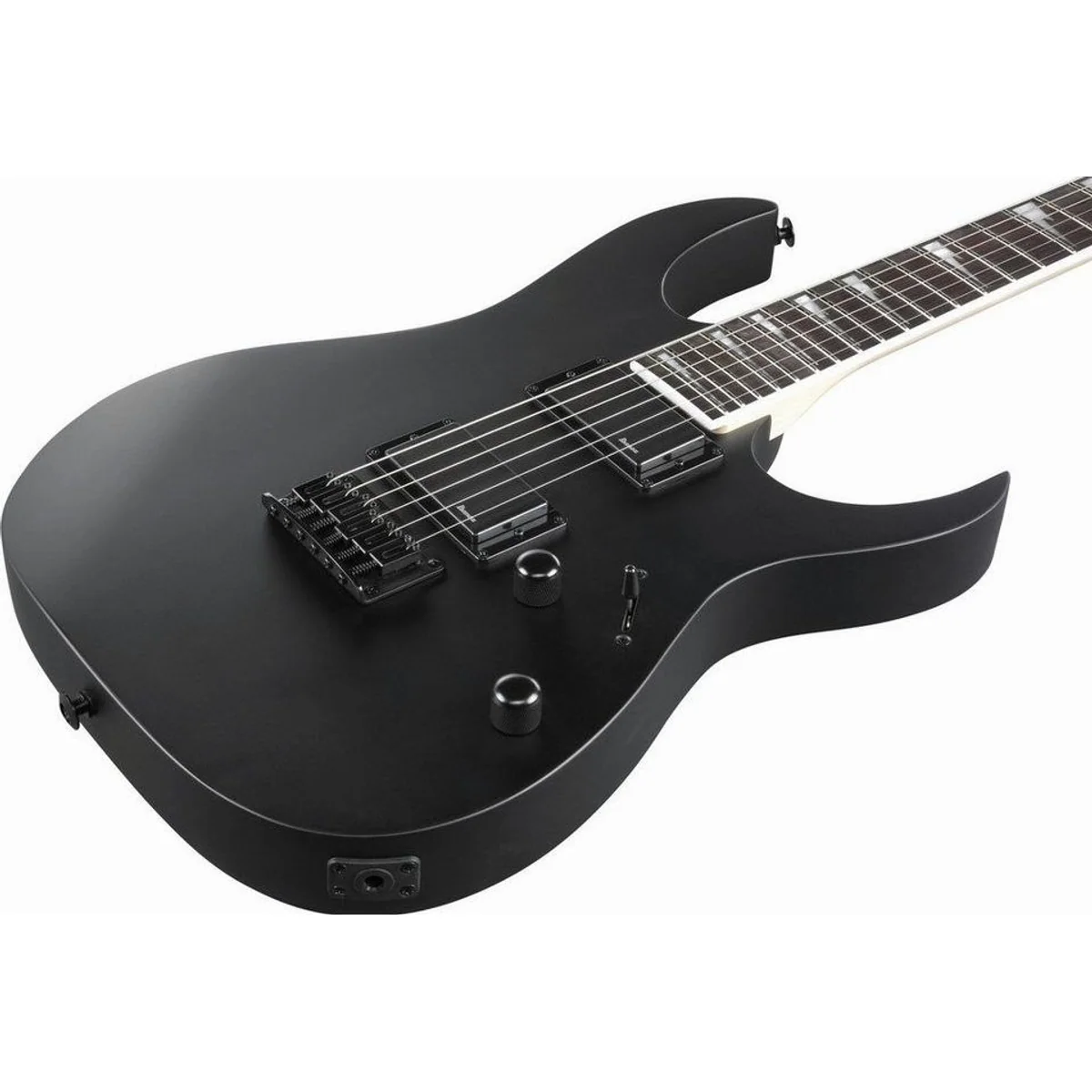 Ibanez GRG121DX-BKF E-Gitarre, kraftvolle Humbucker, komfortable Bespielbarkeit 4