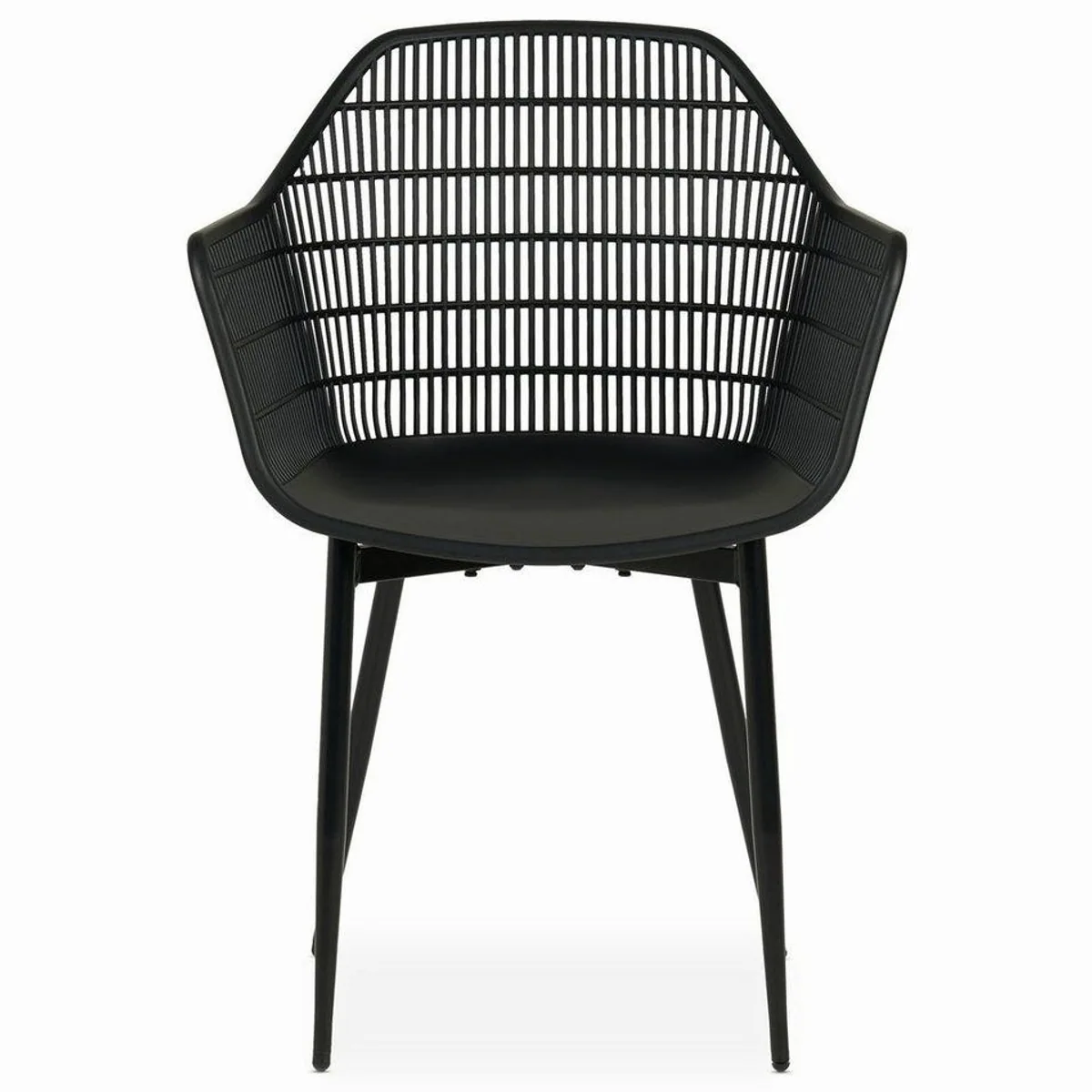 IDIMEX Gartenstuhl MARGHERITA, 4er Set mit Armlehnen — modernes Design, UV-beständig, pflegeleicht 2