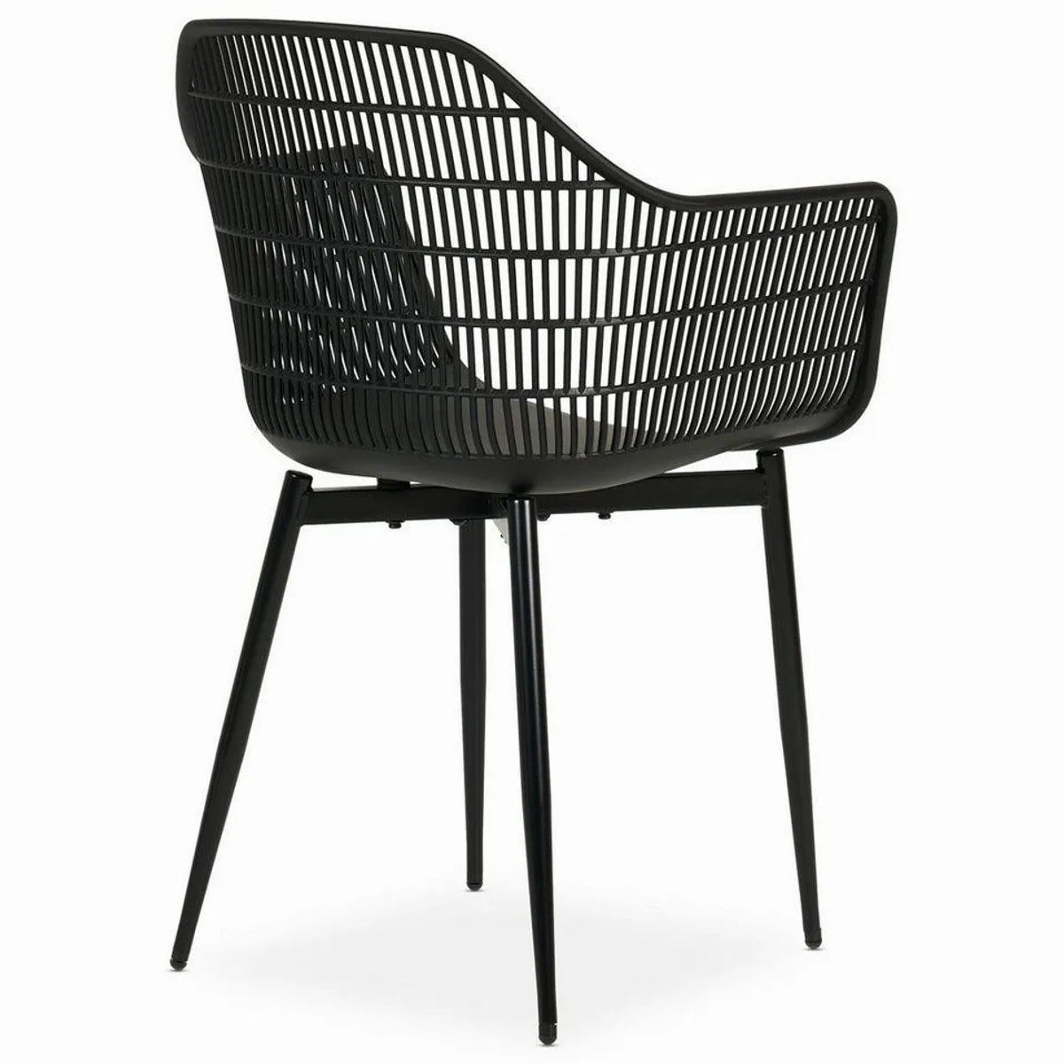 IDIMEX Gartenstuhl MARGHERITA, 4er Set mit Armlehnen — modernes Design, UV-beständig, pflegeleicht 5