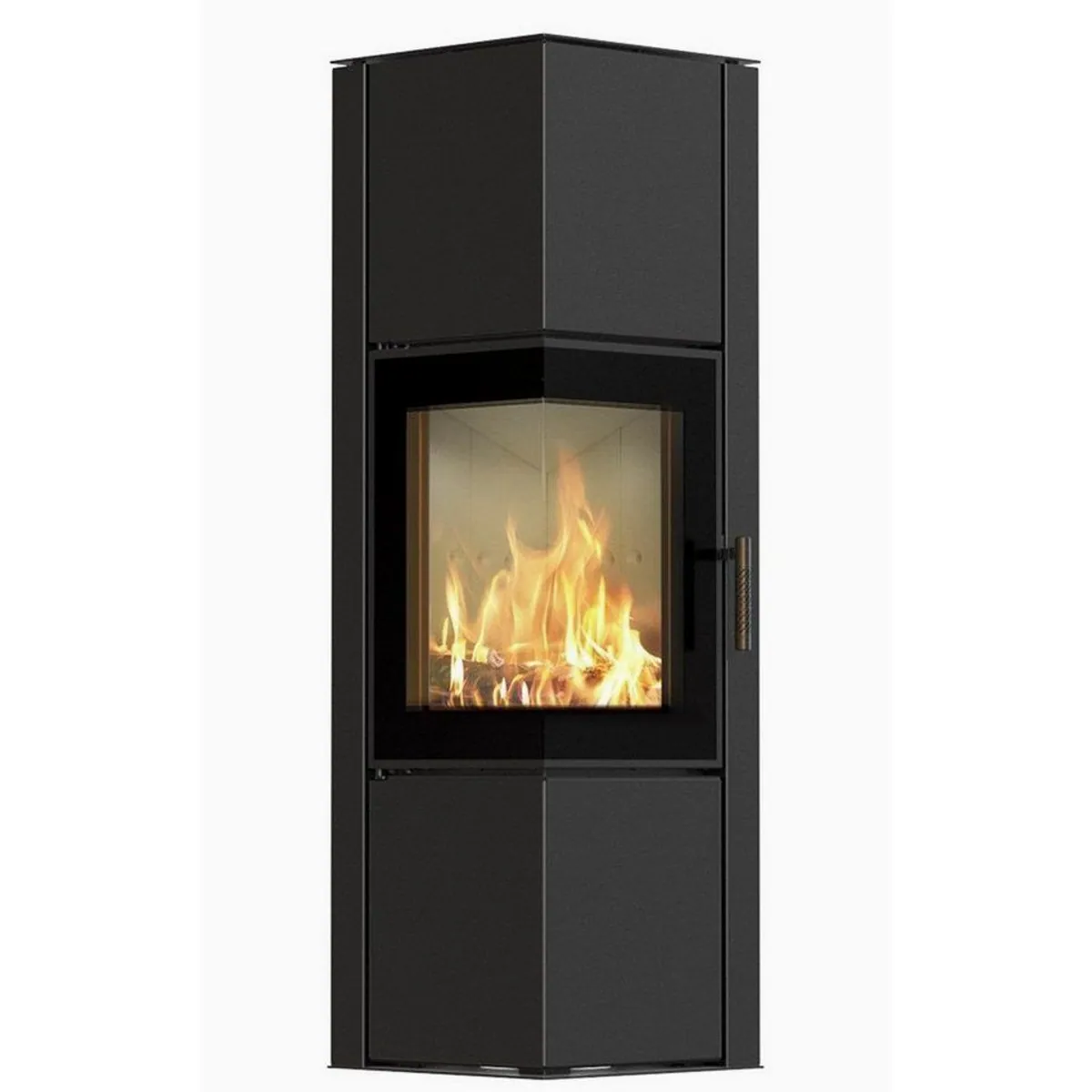 ILDNORD ODYN M Eck-Kaminofen, 8 kW, hohe Effizienz, modernes Design