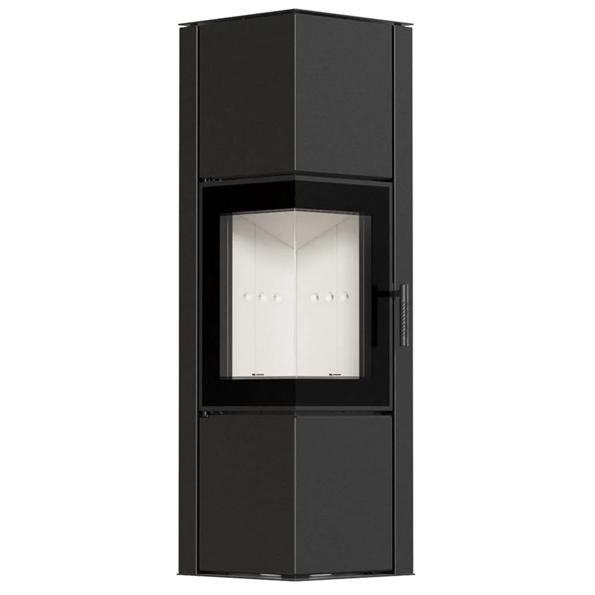 ILDNORD ODYN M Eck-Kaminofen, 8 kW, hohe Effizienz, modernes Design 2