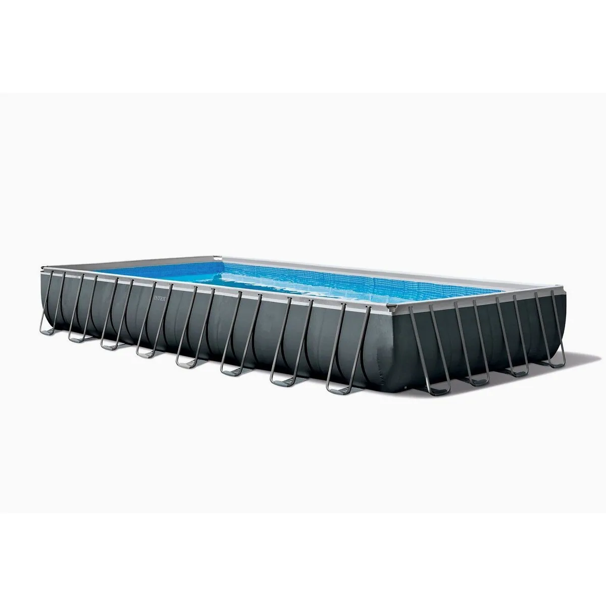 Intex Ultra XTR Frame Aufstellpool, rechteckig 975x488x132 cm, rostbeständig