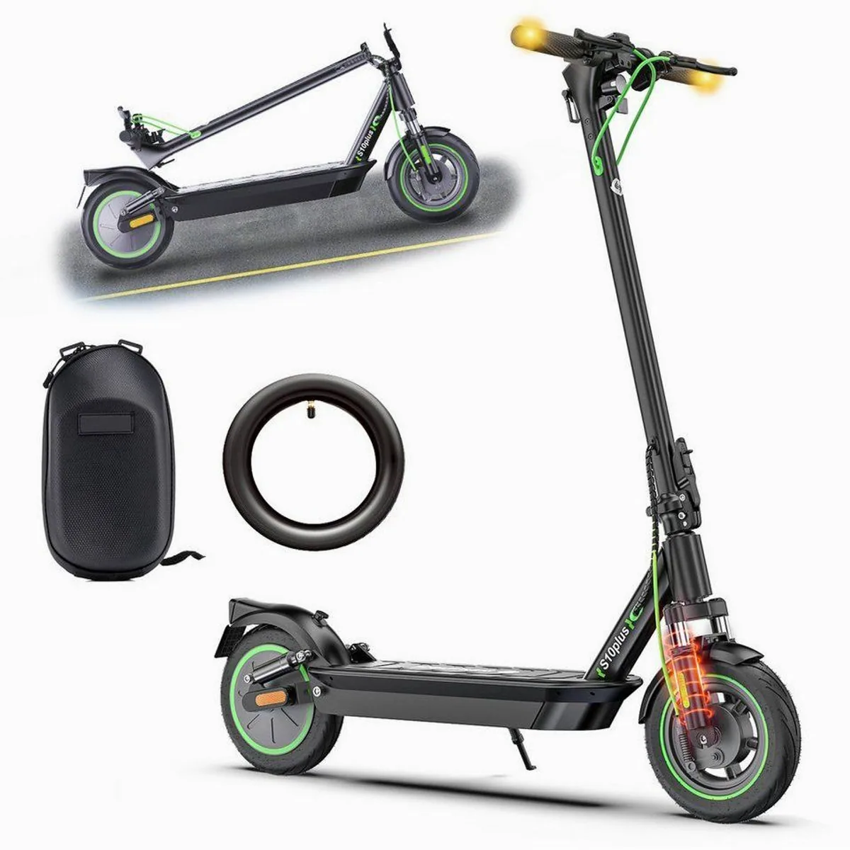 iSinwheel E-Scooter, 500W Motor, 60 km Reichweite, APP-Steuerung