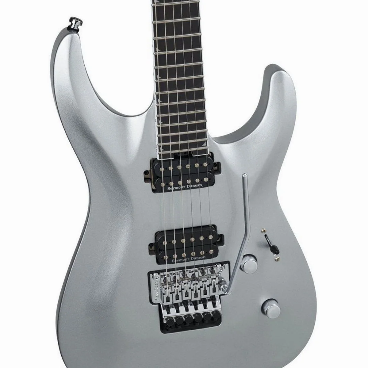 Jackson Pro Plus Soloist SLA2 EB Quicksilver, Nyatoh-Korpus, Seymour Duncan Tonabnehmer 3