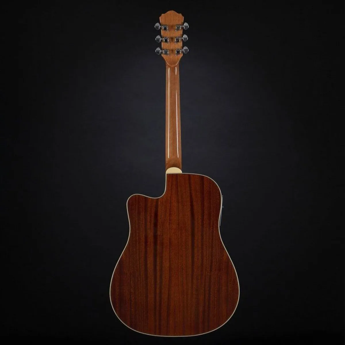 J & D D-110CE Westerngitarre, warmen Klang, Cutaway-Design, aktivem Tonabnehmer 2