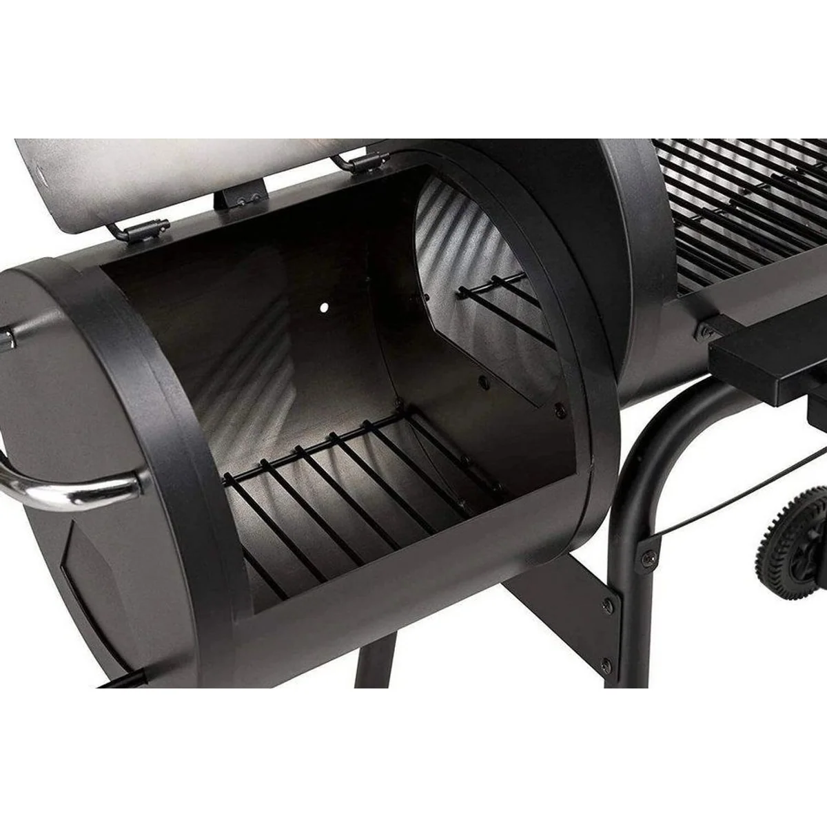 JUNG Holzkohlegrill 54 cm, vielseitig für Smoken und Grillen 3