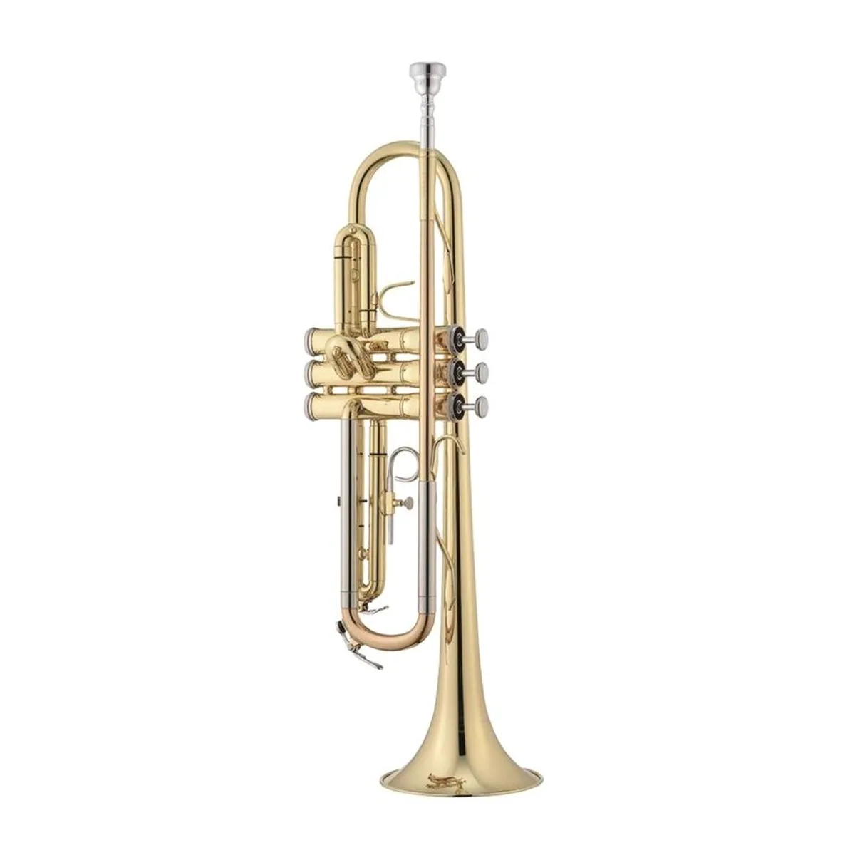 Jupiter JTR500Q Bb-Trompete, leichte Ansprache, Edelstahl Ventile