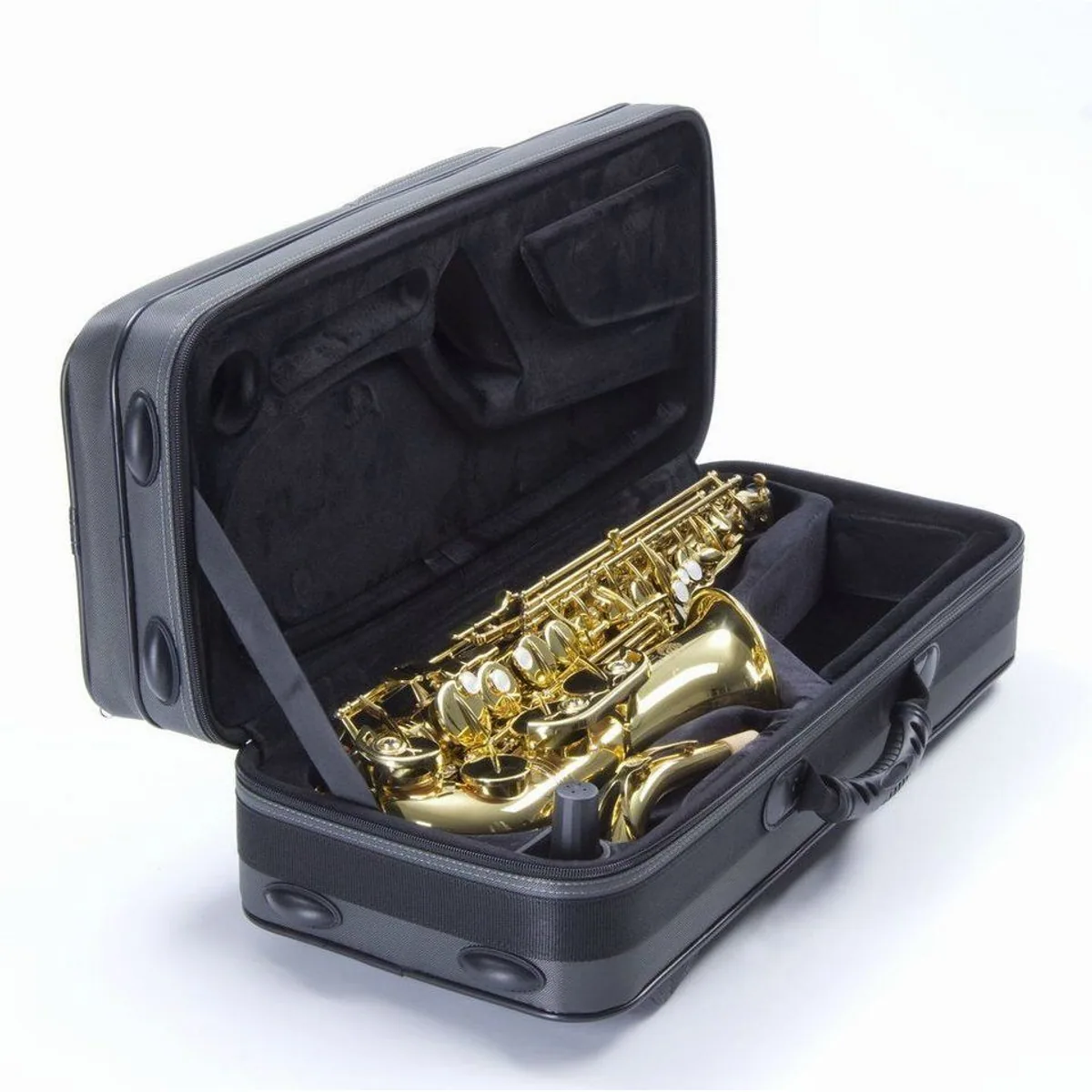 Jupiter JAS700 Q Altsaxophon, ergonomische Mechanik, Goldlack-Oberfläche 3