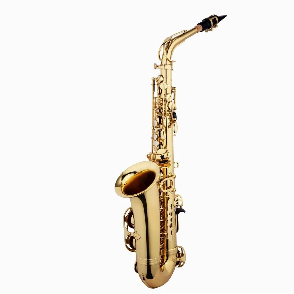 Jupiter JAS510Q Altsaxophon, warmen Klang, ergonomische Mechanik, inkl. Koffer 2