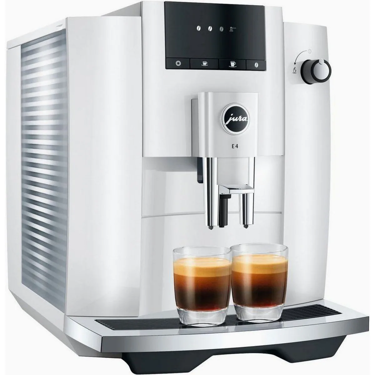JURA E4 Kaffeevollautomat, vollmundiger Genuss, intuitives Display, präzises Design 2
