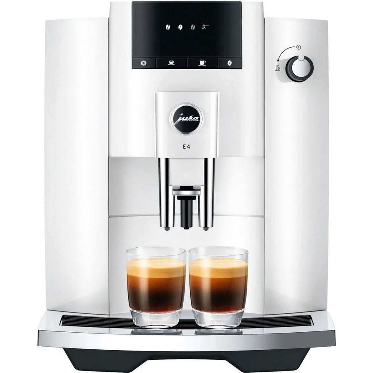 JURA E4 Kaffeevollautomat, vollmundiger Genuss, intuitives Display, präzises Design 3