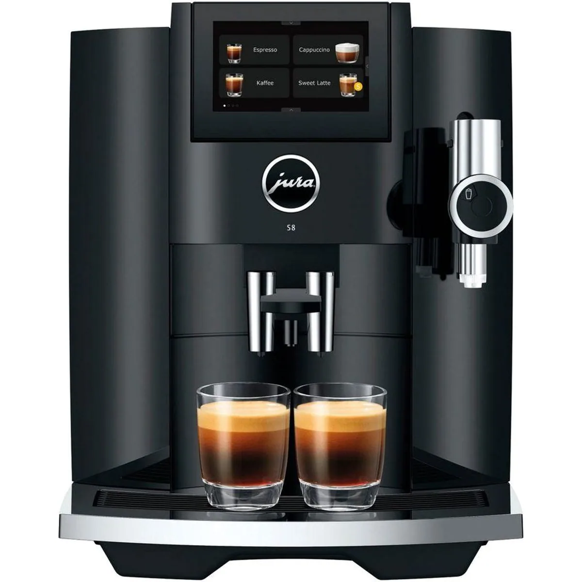 JURA S8 Kaffeevollautomat, 27 Spezialitäten, Touchscreen, elegantes Design 3