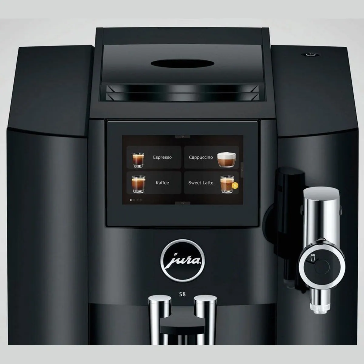 JURA S8 Kaffeevollautomat, 27 Spezialitäten, Touchscreen, elegantes Design 5