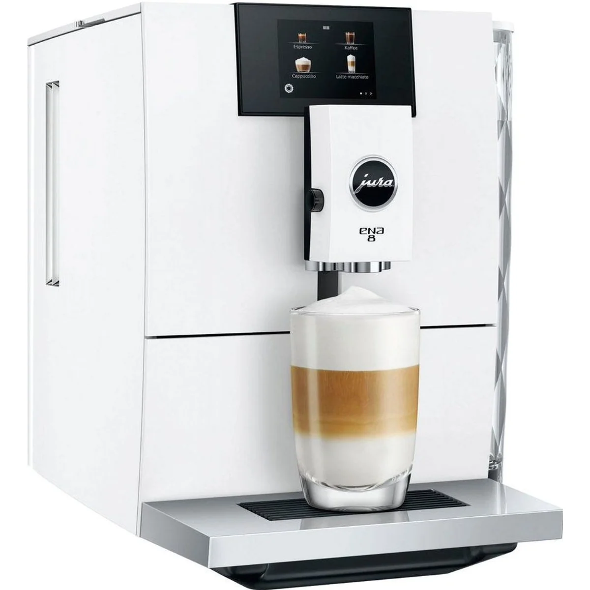 JURA ENA 8 Kaffeevollautomat, kompakt, präzise, edles Design 3