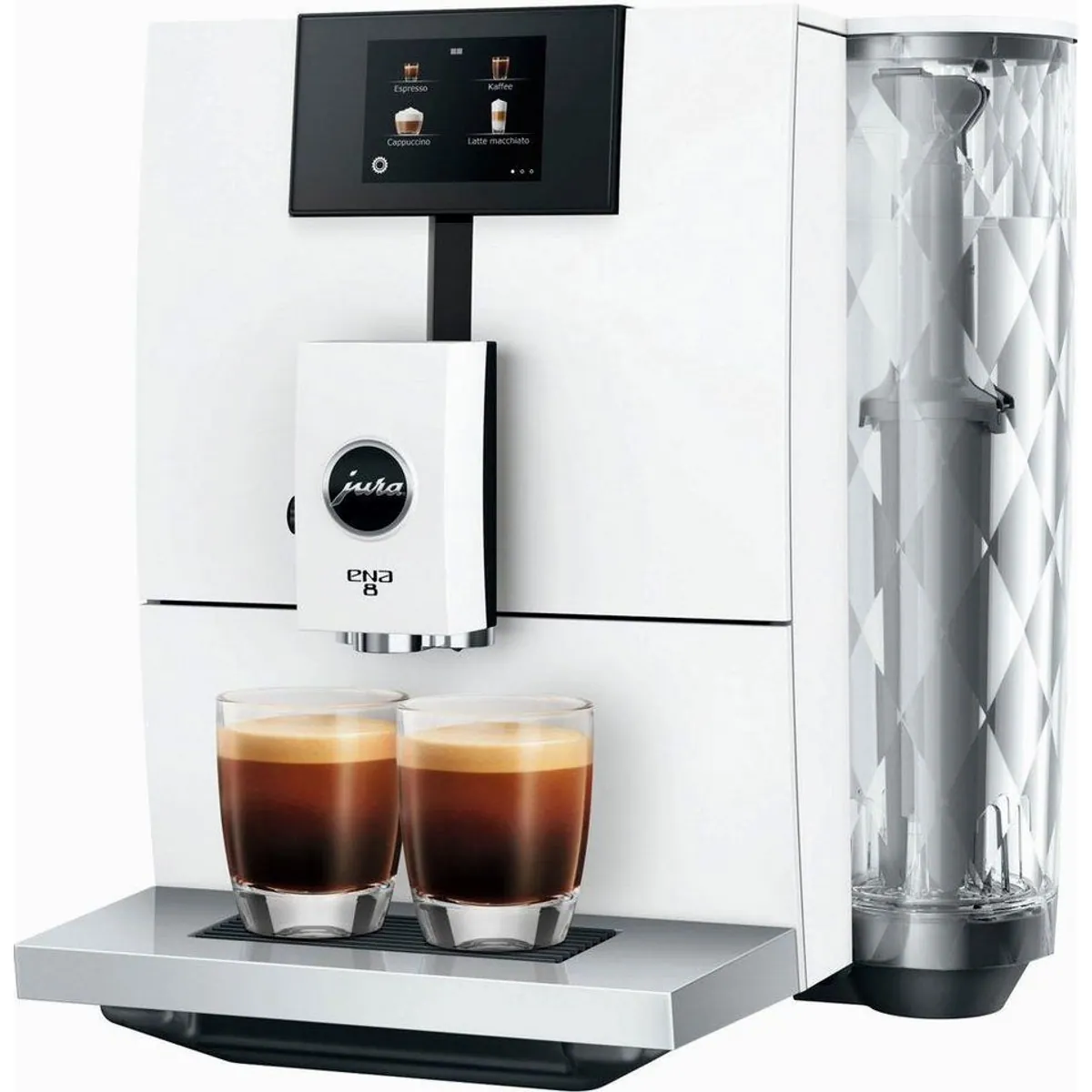 JURA ENA 8 Kaffeevollautomat, kompakt, präzise, edles Design 4
