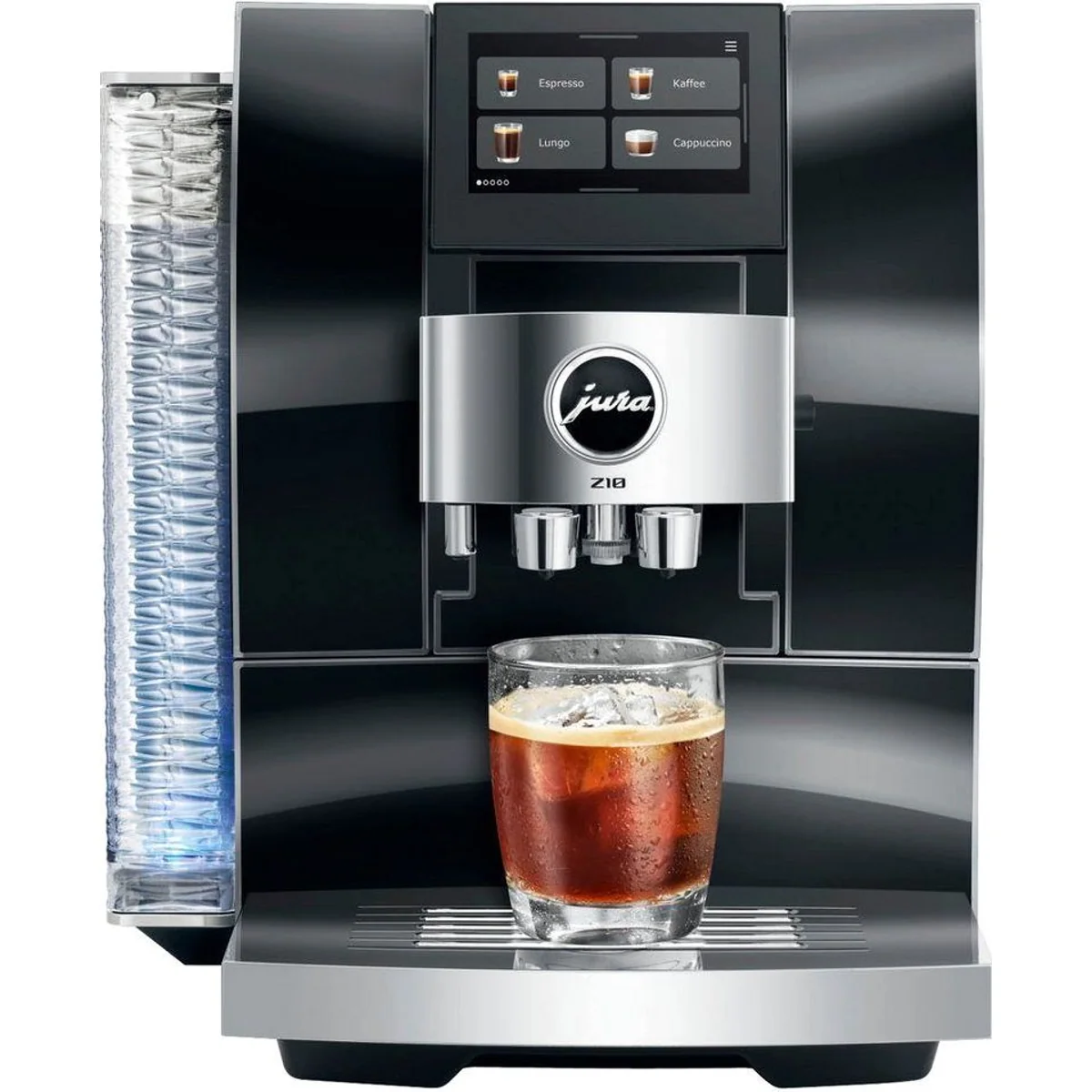 JURA Z10 Diamond Black Kaffeevollautomat, 51 Spezialitäten, Touchscreen, Cold Brew 2