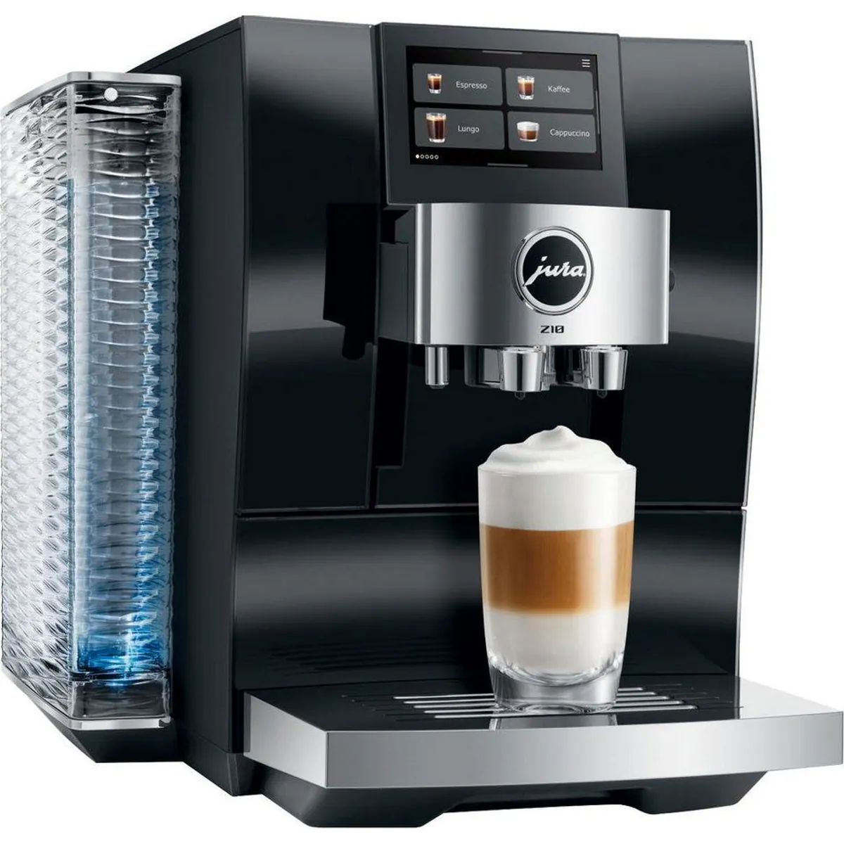 JURA Z10 Diamond Black Kaffeevollautomat, 51 Spezialitäten, Touchscreen, Cold Brew 3
